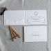 Wedding Invitation Card With Envelope Foiling Printing Elegant Invitation Card